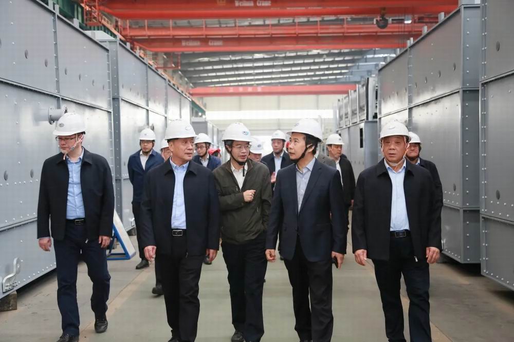 中石化洛陽(yáng)（廣州）工程有限公司黨委書(shū)記周成平一行專(zhuān)家到公司考察指導(dǎo)